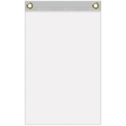 12" x 18" Standard Single Reverse Knitted Polyester Vertical Banners