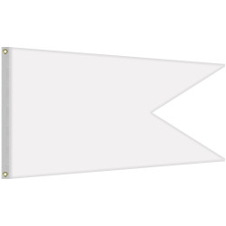 Single Reverse Knitted Polyester Swallowtail Boat Flag (36"x60")