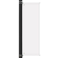 96" x 29" Custom Polyester Avenue Banner