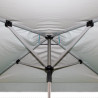 Interior of canopy on frame