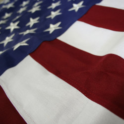 30' x 50' Tough Tex U.S. Flag with Rope and Thimble