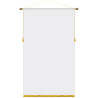 36" x 60" Podium Banner, Straight Cut with Fringe