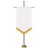30" x 48" Premium Gonfalon 7' Kit / V-Cut / Fringe