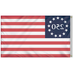 Back of flag