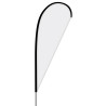 8' Double Sided Custom Portable Teardrop Banners