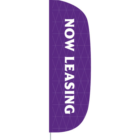 3' x 10' Custom Single Reverse Flutter Flag