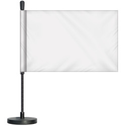 Custom Magnetic Car Flag Kit - Single Reverse