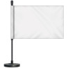 Custom Magnetic Car Flag Kit - Single Reverse