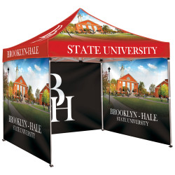 Full custom tent front