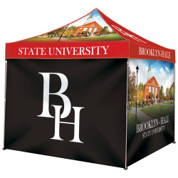 Full custom tent side