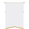 42" x 60" Podium Banner, Angle Cut / with Fringe