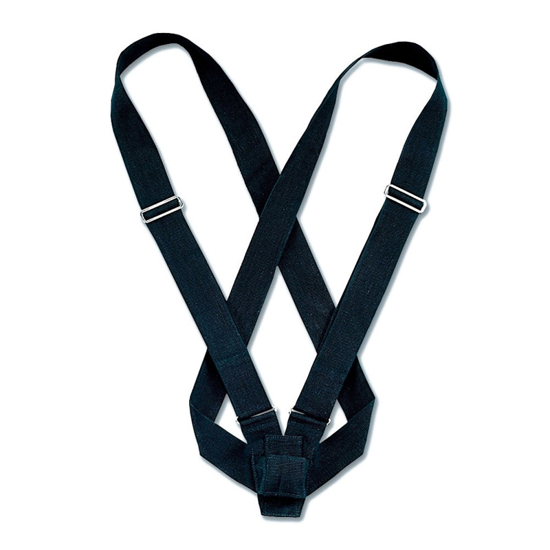 Double Harness Carrying Belts, Black Webbing