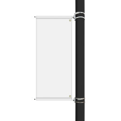 54" x 22" Custom Sunbrella™ Avenue Banner-1 Color Imprint