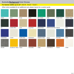 Color chart