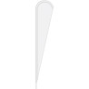 3' x 15' Custom Single Reverse Teardrop Flag