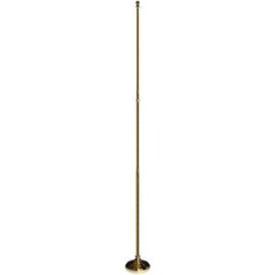 Indoor & Parade Telescopic Pole And Base Kit - 8'