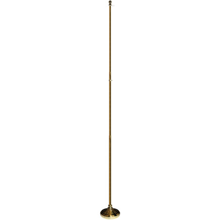 Indoor & Parade Telescopic Pole And Base Kit - 8'
