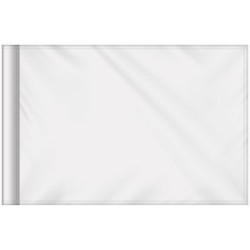 14" x 20" Custom Double Sided Knitted Polyester Golf Flag with Tube