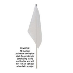 4" x 6" Ireland Imprinted Staff Polyester Stick Flags