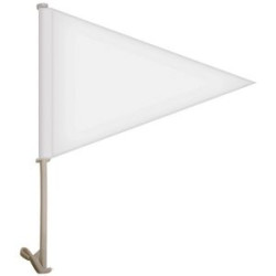 11.5" x 15" Double Sided Pennant Style Custom Car Flag