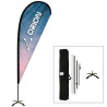 6' Teardrop Banner