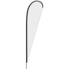 12' Single Reverse Custom Portable Teardrop Banner