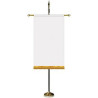 30" x 48" Premium Gonfalon 7' Kit / Straight Cut / Fringe
