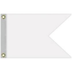 Single Reverse Knitted Polyester Guidon Boat Flag (12"x18")