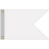 Single Reverse Knitted Polyester Guidon Boat Flag (12"x18")