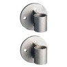 9' Vertical Wall Mounted Flagpole Set with Brackets