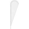 3' x 10' Custom Single Reverse Teardrop Flag