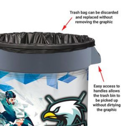 Close up of usage