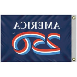 Back of flag