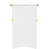 30" x 54" Podium Banner, Angle Cut / No Fringe