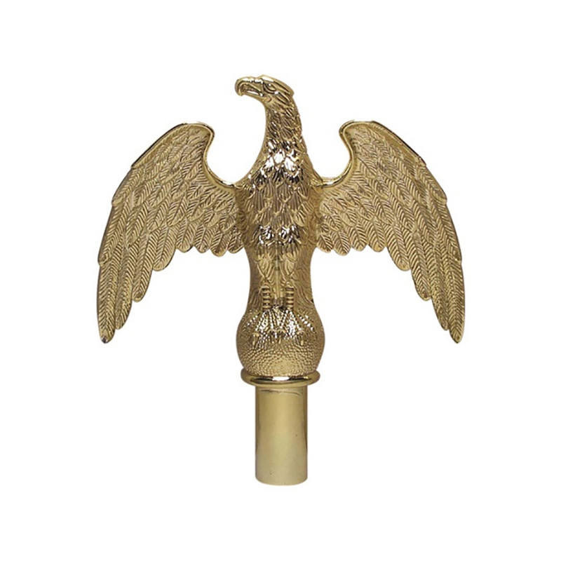 7" Eagle Plastic Flagpole Ornament