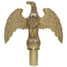 7" Eagle Plastic Flagpole Ornament
