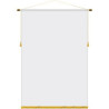 42" x 60" Podium Banner, Straight Cut/ with Fringe