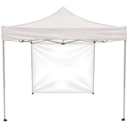10' Square Canopy Tent W/One Full Double Sided Wall