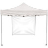 10' Square Canopy Tent W/One Full Double Sided Wall