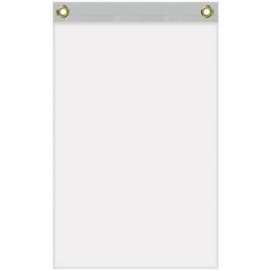 16" x 24" Standard Single Reverse Knitted Polyester Vertical Banners