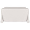 4' Knit Polyester Custom Throw Style Table Cover