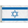 Israel 2' x 3' Polyester Flag w/ Heading & Grommets