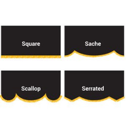 3' x 6' Parade Lead Banner with Fringe