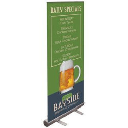 3 quarter view of banner