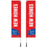 2' X 8' Custom Double Sided Windchaser Flag Kit