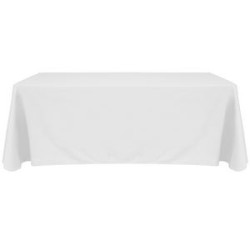 24 - Hour 6' Custom Throw Style Table Cover