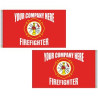 5' x 8' Firefighter Double Sided Knitted Polyester Flag