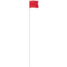 Red 4" x 5" Marker Flag on a 36" Wire
