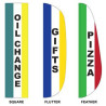 3' x 15' Custom Message Feather Flag