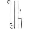 17.5" x 36.75" Custom Garden Banner Hardware